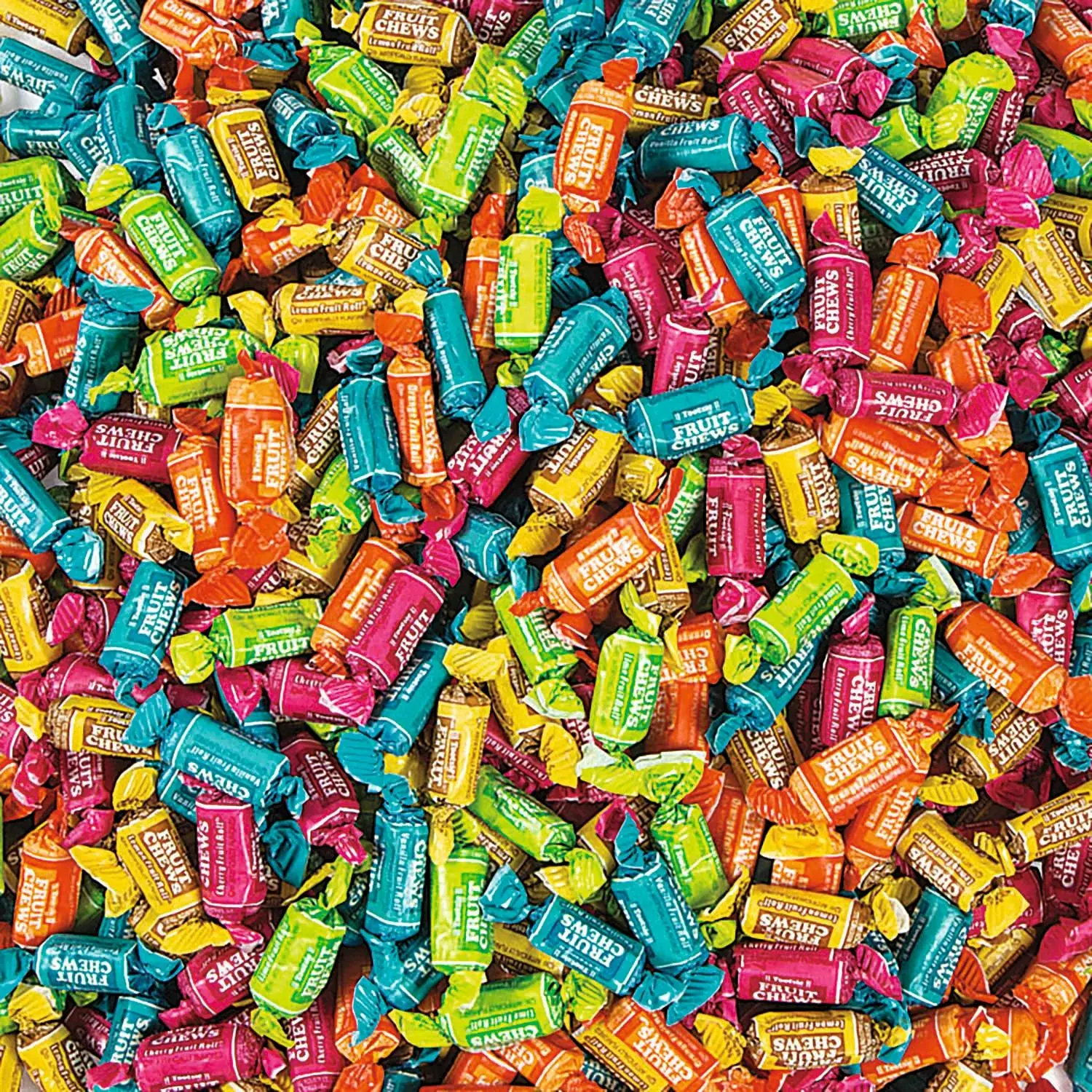 Tootsie Fruit Chews Midgees Candy, 30 lbs., Mega Bulk 2058 Pcs