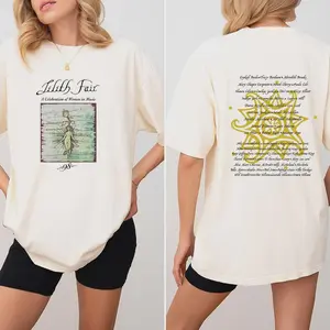 Vintage 1998 Lilith Fair Tour Double-Sided Graphic Band T-Shirt S-5XL Gildan 5000 Heavy Cotton Pill-Resistant Durability Pre-shrunk