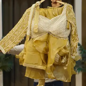 New Ready Made Ruffle Saree - Perfect for Any Occasion