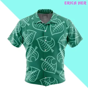 Nooklings Animal Crossing Button Up Hawaiian Shirt