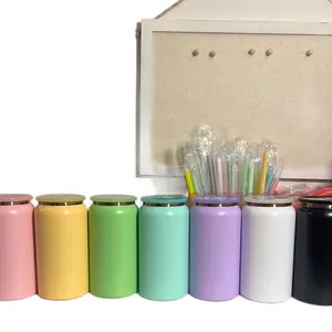 Can Cups with Lid Live Tumbler