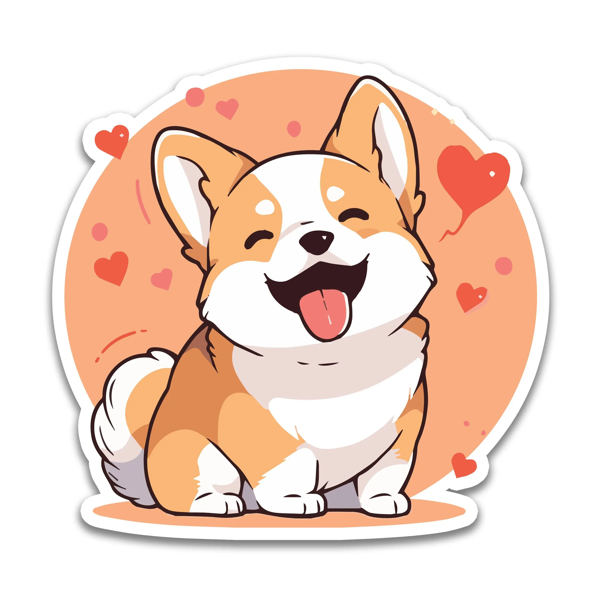 Corgi Sticker