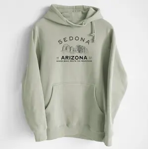 Sedona Arizona Cathedral Rock - Heavyweight Fleece Hoodie