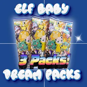 Mengka Elf Baby Origin Dream Packs - 3 Packs! Featuring Adorable Characters & Collectible Items