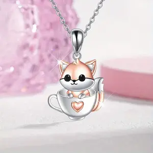 Adorable And Unique Little Fox Necklace, Perfect for Parties And As a Memorable Gift for Christmas Or Birthdays