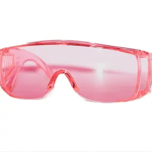 Good Vibes Pink Color Therapy Glasses 1 ct. for Relaxation and Mood Boost