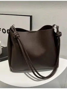 Luxury New PU Fashion Design High-end Handbag Women New Stylish Large Bag Suitable for Office Occasion