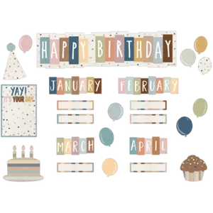 MINI BULLETIN BOARD SET: HAPPY BIRTHDAY EVERYONE IS WELCOME