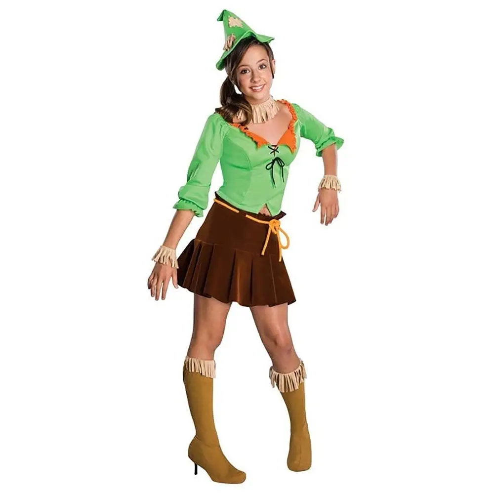 Teens Tweens The Wizard Of Oz Scarecrow Costume