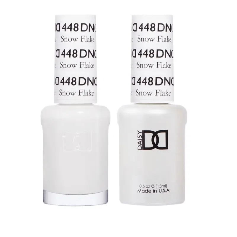 DND 448 Snow Flake Gel and Lacquer Duo nail care nail art