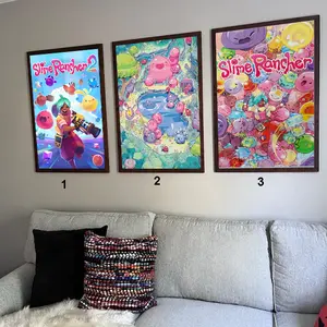 Slime Rancher 2 Premium Matte Vertical Movie Poster, Slime Rancher 2 Movie Poster
