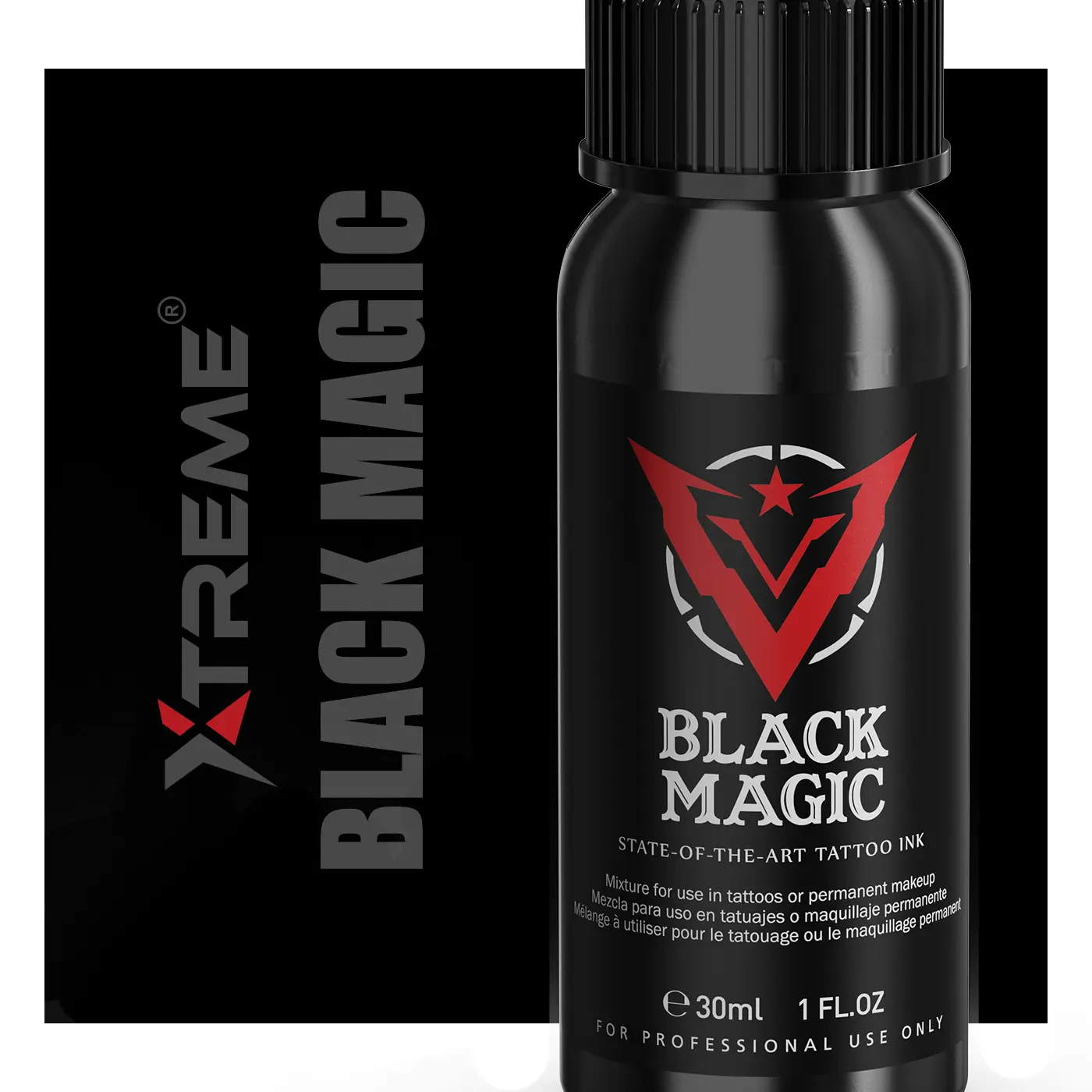 XTREME Ink GO2 Black & Black Magic Body Art Cosmetic - Highly Concentrated,  Smooth Application, Sterile, Vegan, Safe, 1 oz Bottle, All Skin Types  Halloween Body Makeup - TikTok Shop