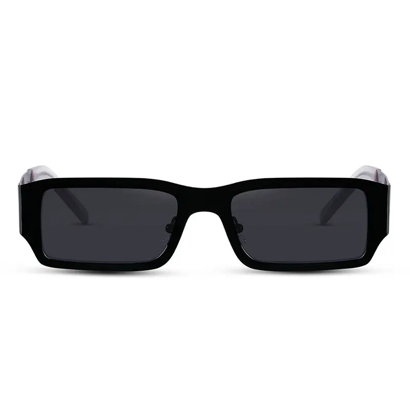 Aoolia Unisex Rectangle Sunglasses, Geometric Frame Sunglasses, Modern Sun Protective Eyewear for Daily Use, Modern Sunglasses
