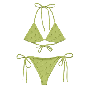 Green String bikini