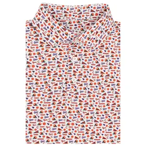 The Clemson Gameday Men's Short Sleeve Performance Polo,Gifs For Him And Her,Funny 3D Golf