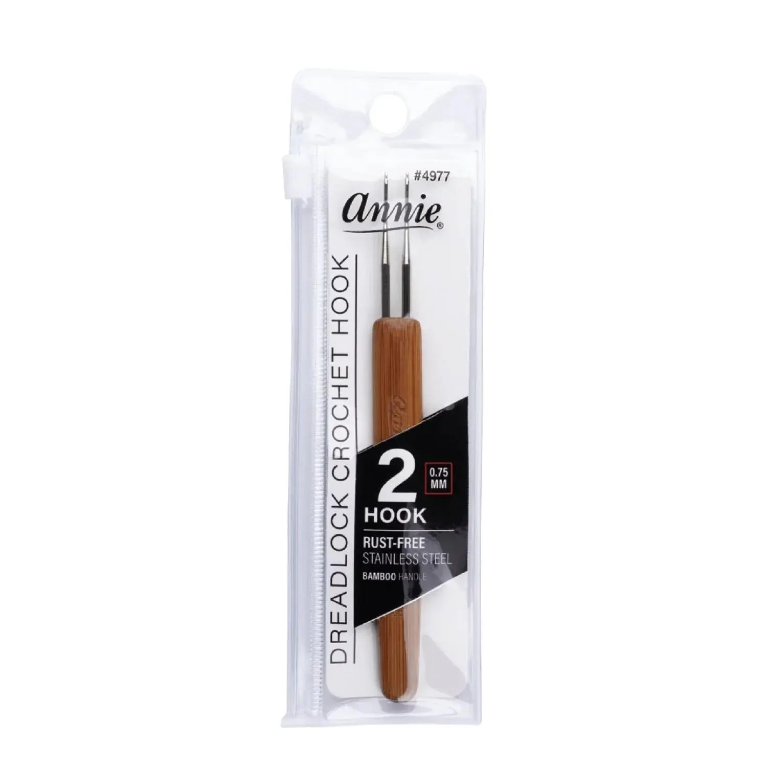 Annie Dreadlock Crochet Hook 2 Hook 0 75 MM