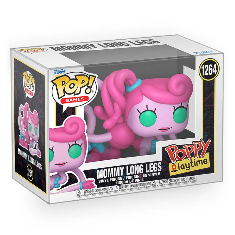 Funko POP Games: Poppy Playtime - Mommy Long Legs Vinyl Figure with Epic Collectibles Premium Box Protector Included