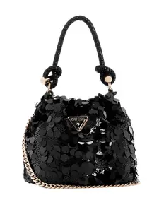 GUESS Female Holiday Shine Top-Handle Pouch