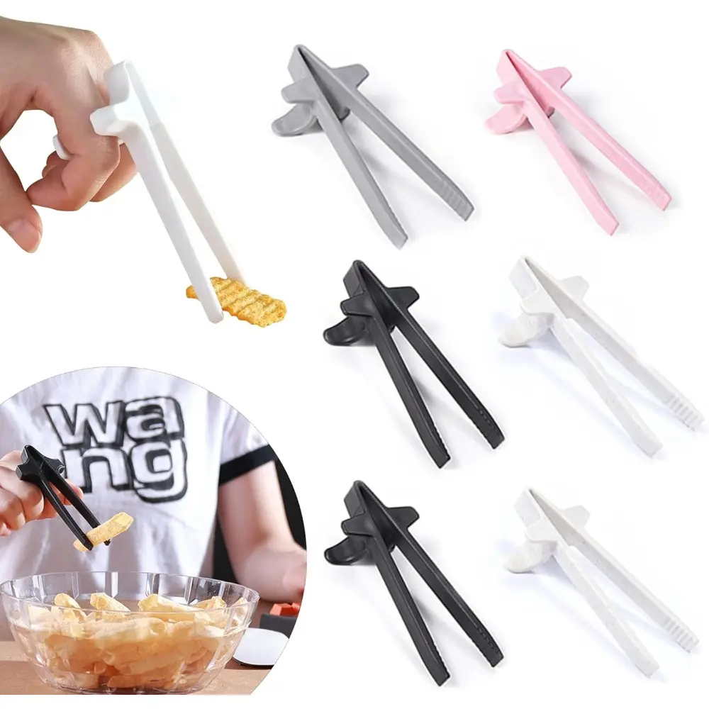 Game-Themed Gamer Finger Chopsticks Cutlery Set - 6 PCS, 4 Colors, Innovative Design, High-Quality Materials, Reaction Boost, Hand-Eye Coordination Improvement, Kitchen Snack Tableware, Ideal Gift for Gamers, Perfect Gift