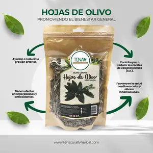 Olive Leaves Premium 4 oz Herbal Tea Bag – Supports Heart Health & Provides Antioxidant Properties – Naturally Caffeine-Free Beverage