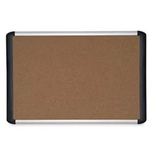 MasterVision BVCMVI050501 Tech Cork Board, 36x48 in Silver-Frame Office Conference Presentation Board