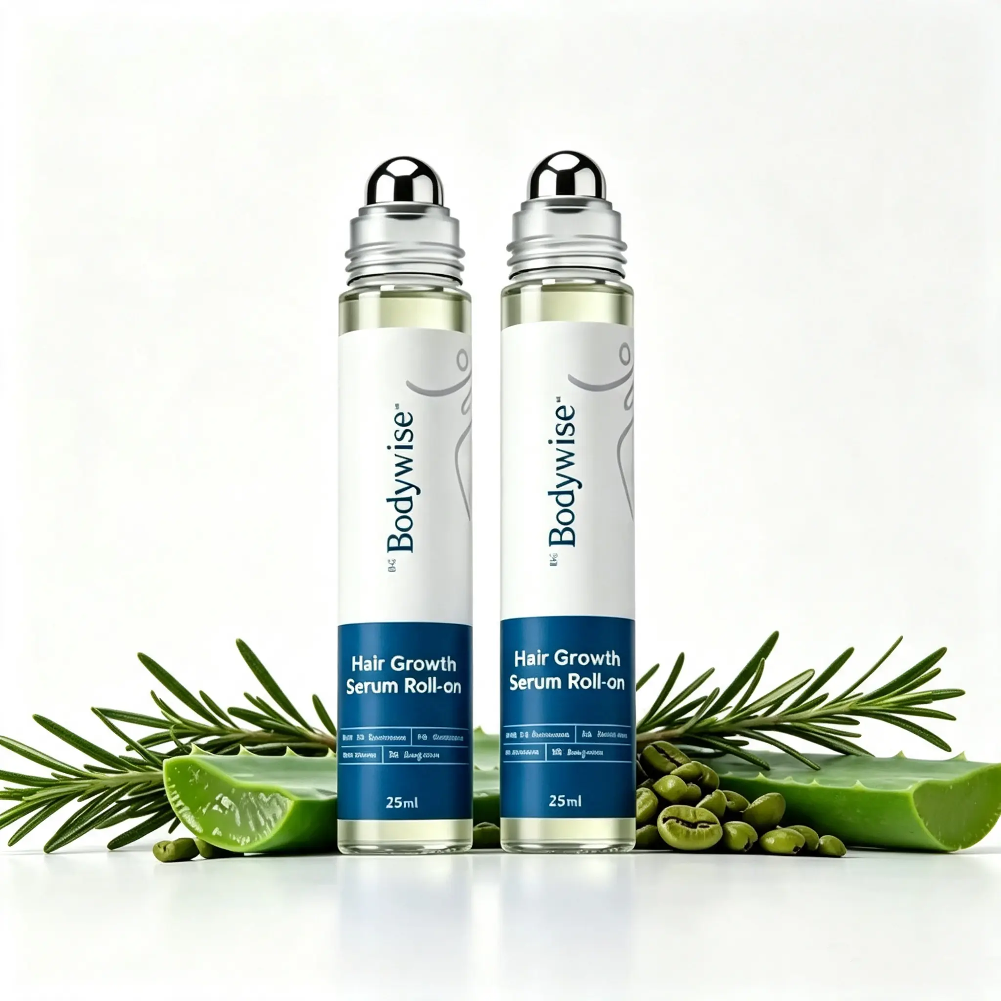 Be Bodywise Hair Growth Roll-On Serum with Rosemary 3% | Anti Hair Loss Scalp Care