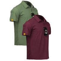 Army Green + Wine Red