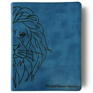 Personalized CSB Note Taking Bible - Lion Head - Hand Lettered and Engraved