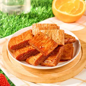 BESTORE Assorted Vegetarian "Beef" Jerky Snack Pack - 220g | Plant-Based Protein, Savory Dried Tofu Strips for Binge-Watching & Healthy Snacking