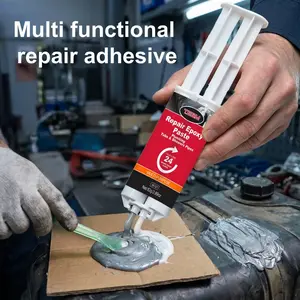 Ab Epoxy Repair Adhesive, Waterproof Fast-Drying Casting Glue, High-Temperature Welding Gel, DIY Friendly, Suitable for leak repair, pit filling, crack repair, metal welding, Strong Bonding Agent