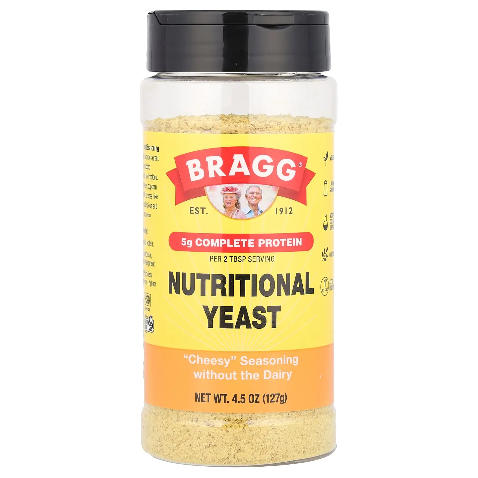 Bragg Nutritional Yeast, 4.5 oz (127 g)