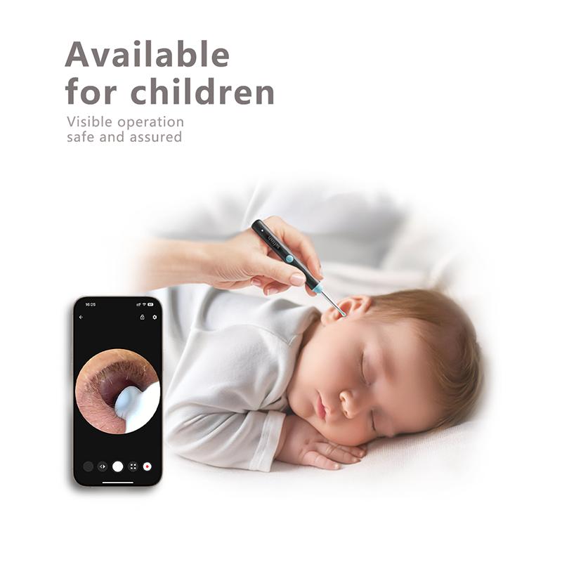 Ear Wax Removal Kit,Ear Cleaner with Camera,Ear Cleaning Kit 1269P HD Otoscope with Lights and 8 Ear Picks, Earwax Removal for Adults and Children