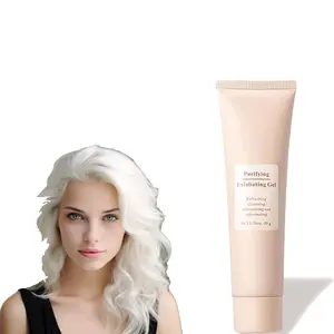 2 pcs Purifying Exfoliating Gel, Purifying Exfoliating Moisturizing Gel for Face and Body, Removes Dirt and Oil