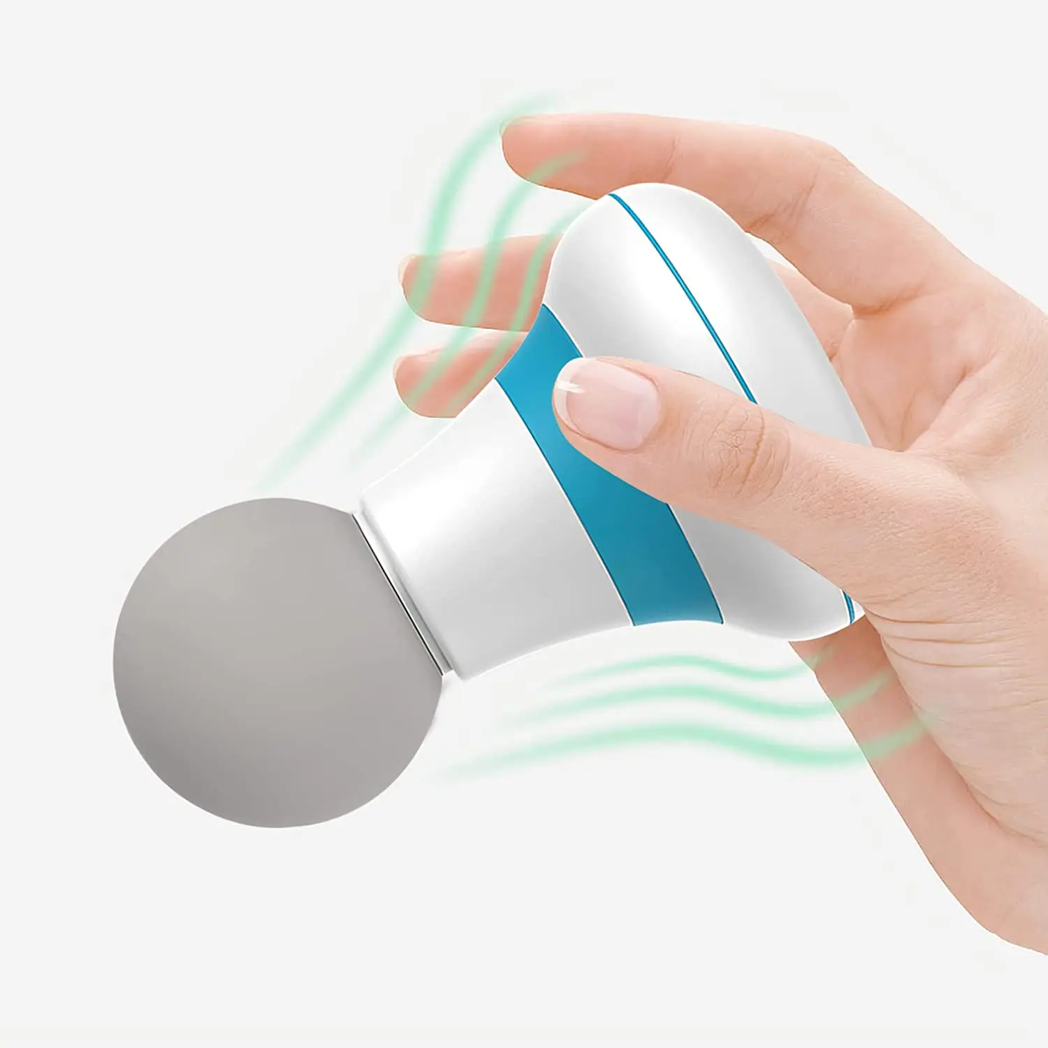 Portable Handheld Massager Wand, Cordless USB Rechargeable Mini Electric Device for Neck & Shoulder Muscle Relief, 6 Vibration Modes, Unscented, Portable Muscle Massagers, Usb Rechargeable Massagers