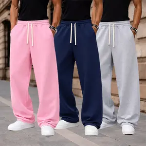 Men's Solid Fashion Sweatpants, Versatile Year-Round Wear, Ideal for Autumn and Winter SpringStatements