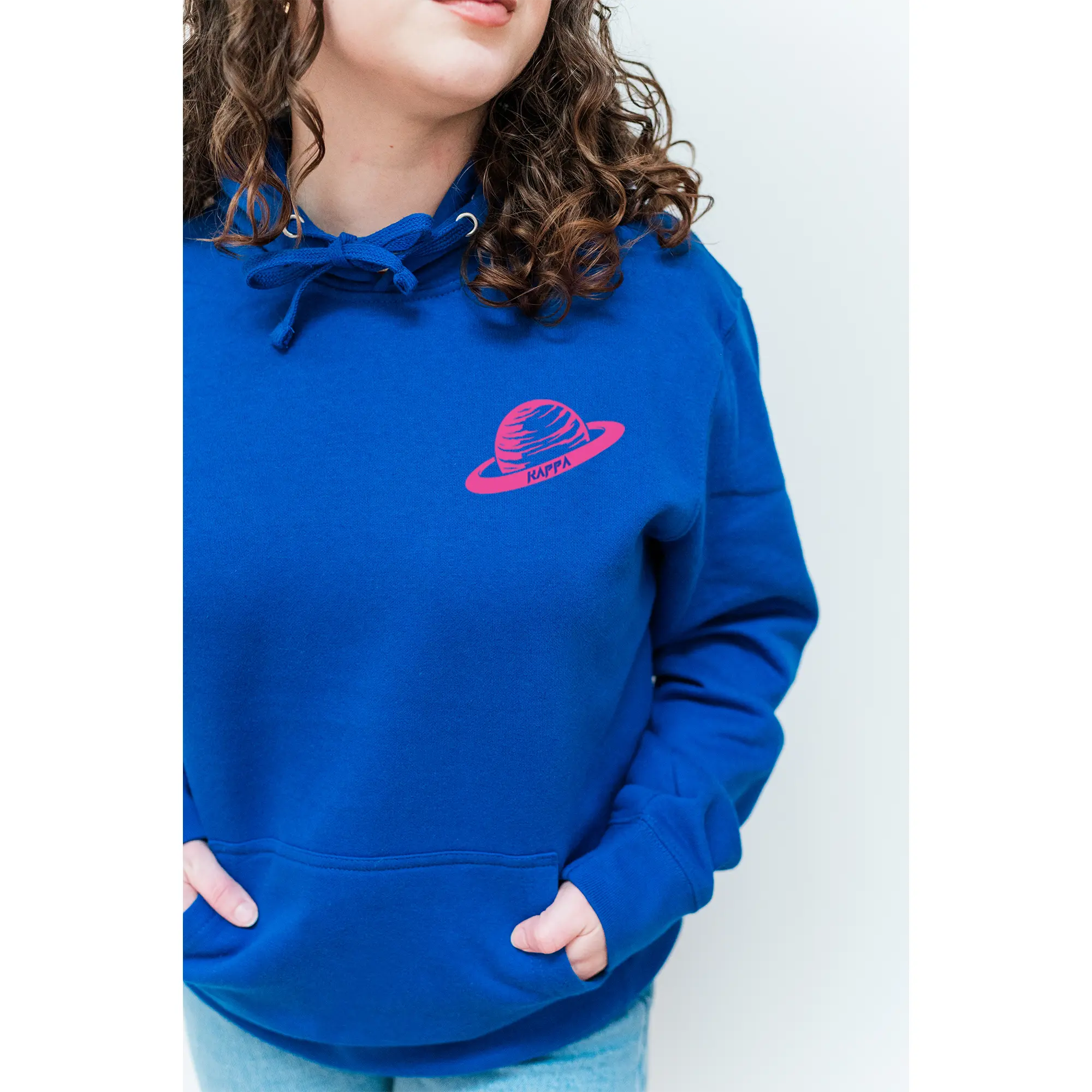Kappa is out of this World Hoodie - Blue Hooded Sweatshirt for Kappa Kappa Gamma
