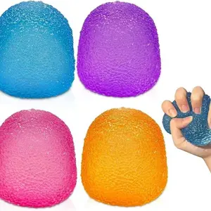 4 Pcs Pressure Balls, Hard Candy Shape Stress Relief Toys for Kids & Adults, Soft Squeeze Fidget Toys, Super Durable TPR Sensory Decompression Balls, Classroom Prizes, Birthday Party Desk Decor, Perfect for Children’s Day Christmas Easter Basket Fillers V