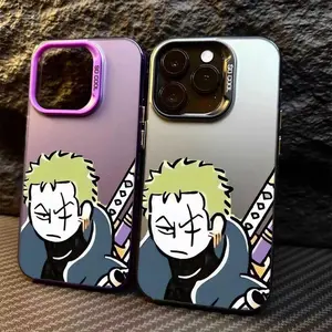 iPhone case with Zoro Cartoon Avatar design and disdainful eyes, for iPhone 17 16 15 14 13 12 11 PRO MAX PLUS AIR and iPhone 16E AIR XR XS MAX 7 8 Plus Series Mobile Phone Case