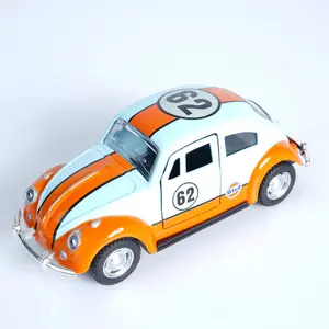 Volkswagen Beetle Car Model, Detailed Alloy Die-Cast Collectible Toy, Openable Doors, Perfect Gift for Kids & Adults