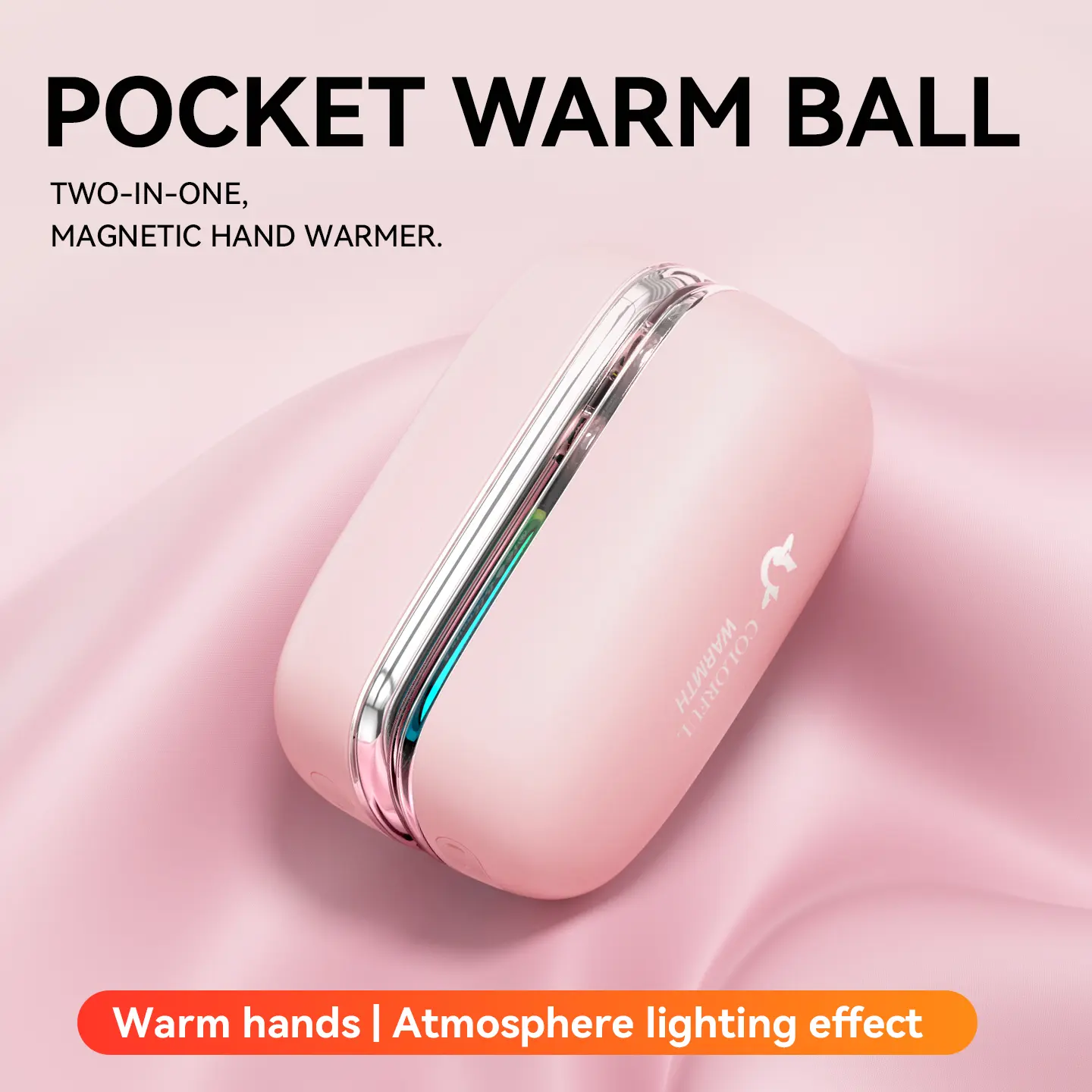 Rechargeable Hand Warmers 2 Pack, 4 Heat Settings up to 136°F Portable Hand Warmer for Raynaud’s, Golf, Tech Gifts for Men with Magnetic Link for Endless Warmth