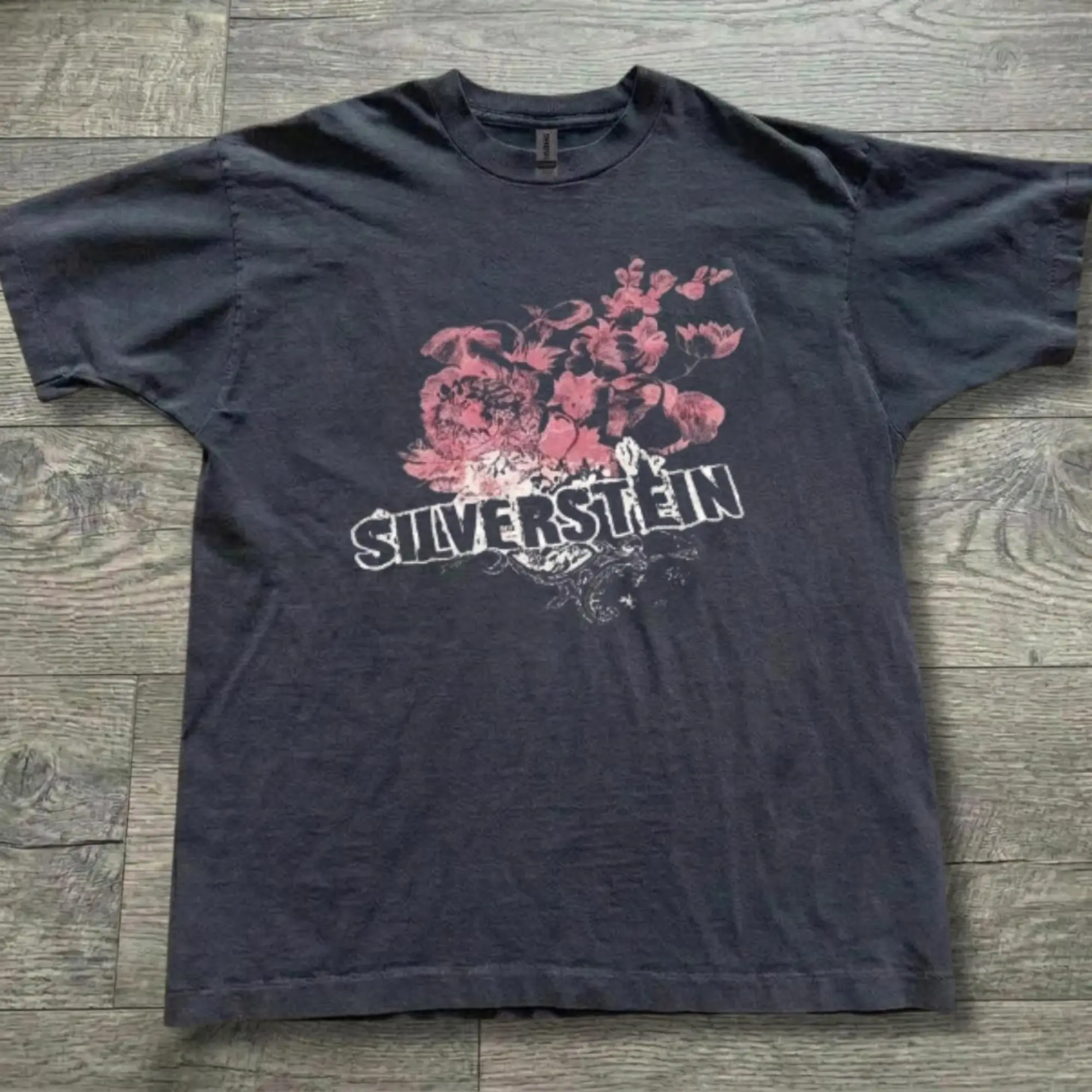 Silverstein Graphic Band Tee, Punkrock Tee, Music Tee, Unisex Vintage Graphic Tees Gothic Grunge Y2K Emo Scene Amity Affliction Style Clothes Men Women Streetwear Summer