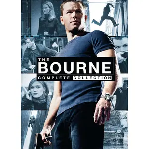 The Bourne Complete Collection  [DVD Video Disc] Boxed Set, Slipsleeve Packaging