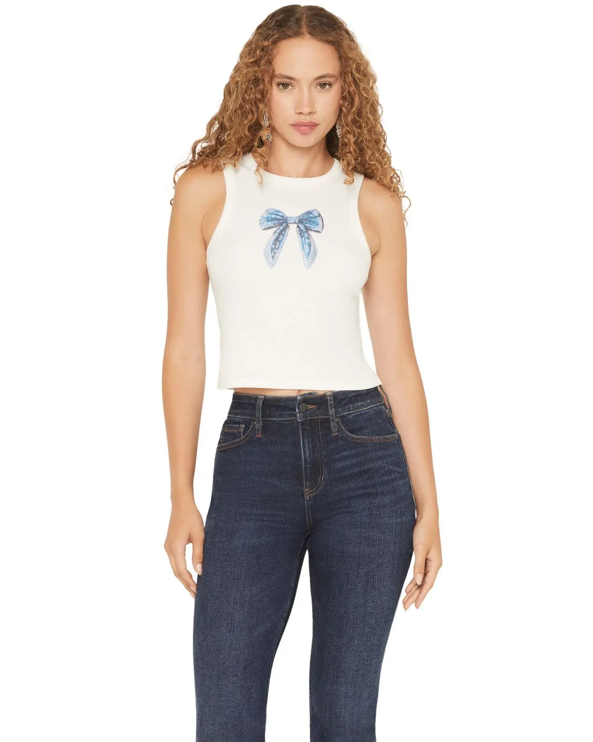 Originality Women's Women'S Bandana Bow Tank - A2844re60jd