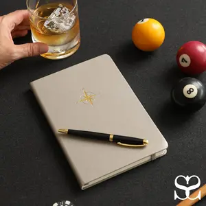 SETTINI Grey Compass Hardcover Journal