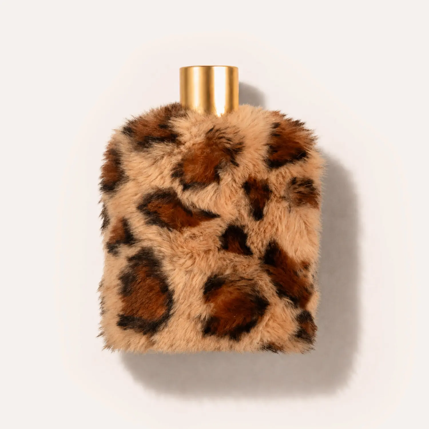 B.WILD Fierce EDP – 3.4 fl oz (100ml), Effortless Seduction Scent with Blood Orange, Honey, Jasmine, Caramel, Salt & Vanilla - Oriental Floral Women Date Night Fragrance, Great Value Leopard Furry Bottle