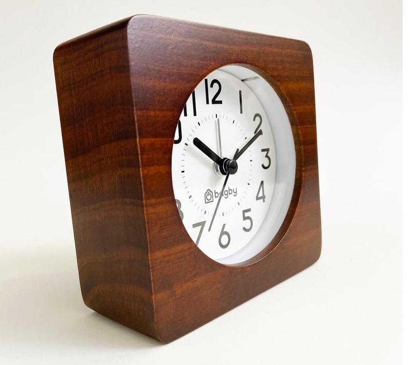 Bagby Wooden Alarm Clock