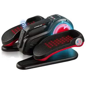 Lifepro AutoGlide Under Desk Elliptical Machine – 10 Speed Portable Elliptical Exercise Machine for Home Office – Seated Leg Exerciser for Rehab, Seniors & Desk Work – Quiet Pedal Exerciser