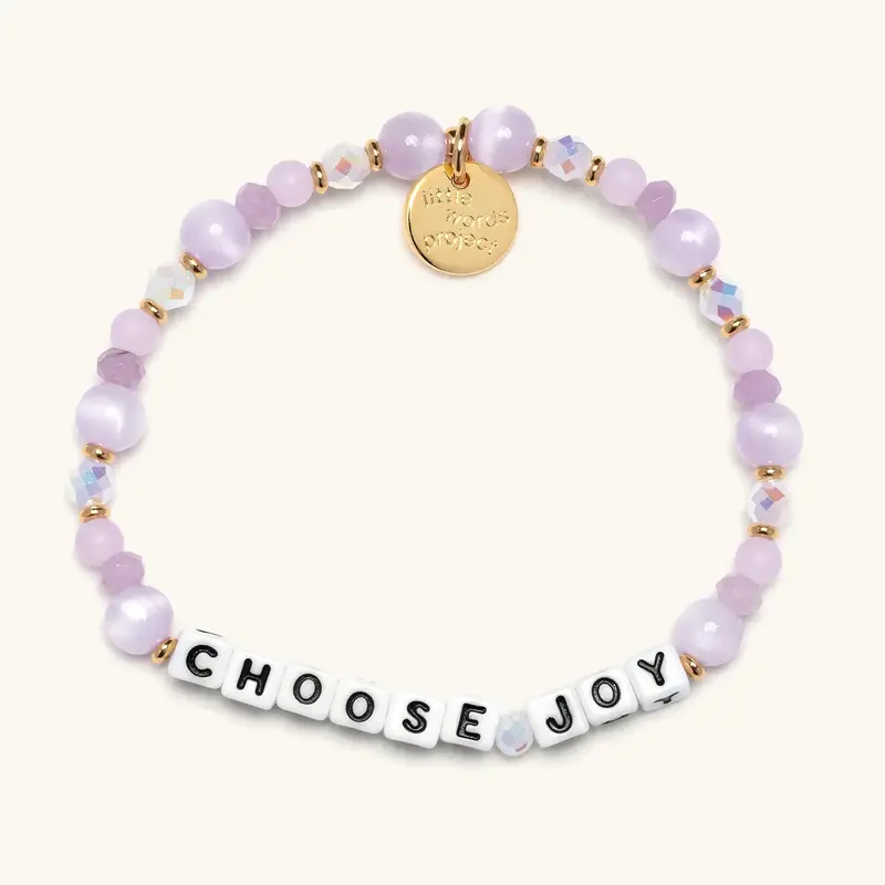 Little Words Project Kindness Beaded Charm Bangle - Unisex Multi-Size Costume Jewelry, Daily Wear, Trackable Gift, Easy to Pass, Affirmations Tag Bracelets & Bangles, Choking Hazard Small Parts