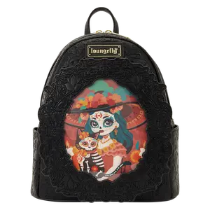 Loungefly Día de los Muertos La Catrina Photo Insert Mini Backpack