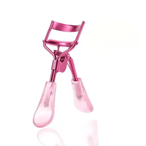 Pink Eyelash Curler – Easy Lash Curling Tool for Natural Lift & Long Lasting Curl, Perfect for Daily Makeup, Travel & Date Night Precision Silicone Pad Eyelash Curler